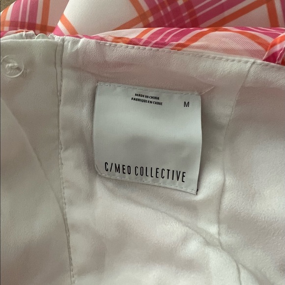 C/MEO Collective Pink Plaid Jumpsuit - Picture 9 of 9